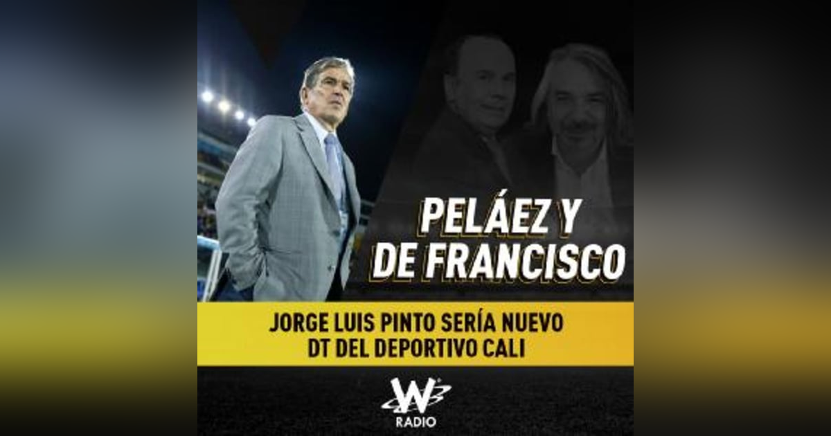 Jorge Luis Pinto sería nuevo DT del Deportivo Cali Jorge Luis Pinto sería nuevo DT del Deportivo Cali