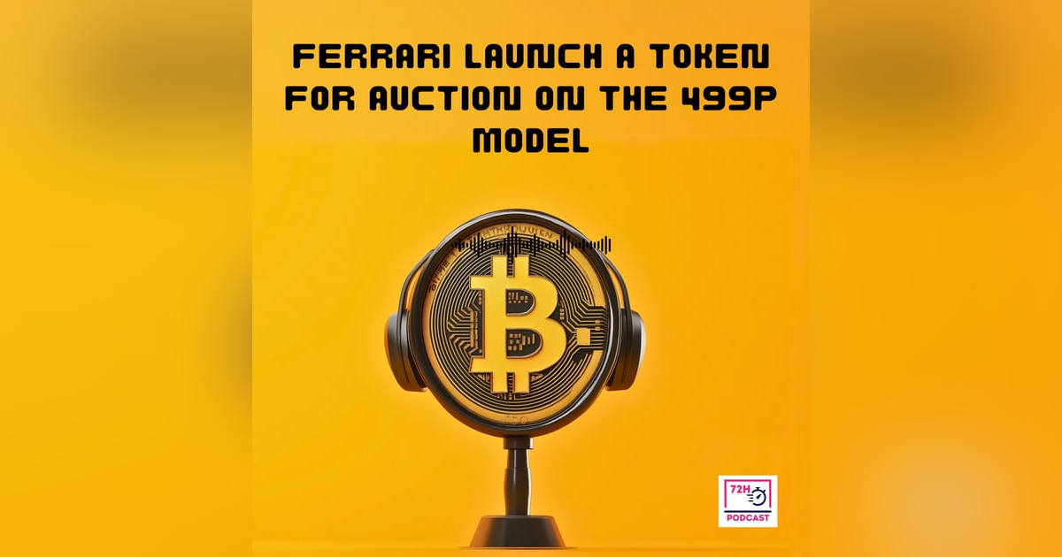Ferrari launch a token for auction on the 499P model Ferrari launch a token for auction on the 499P model