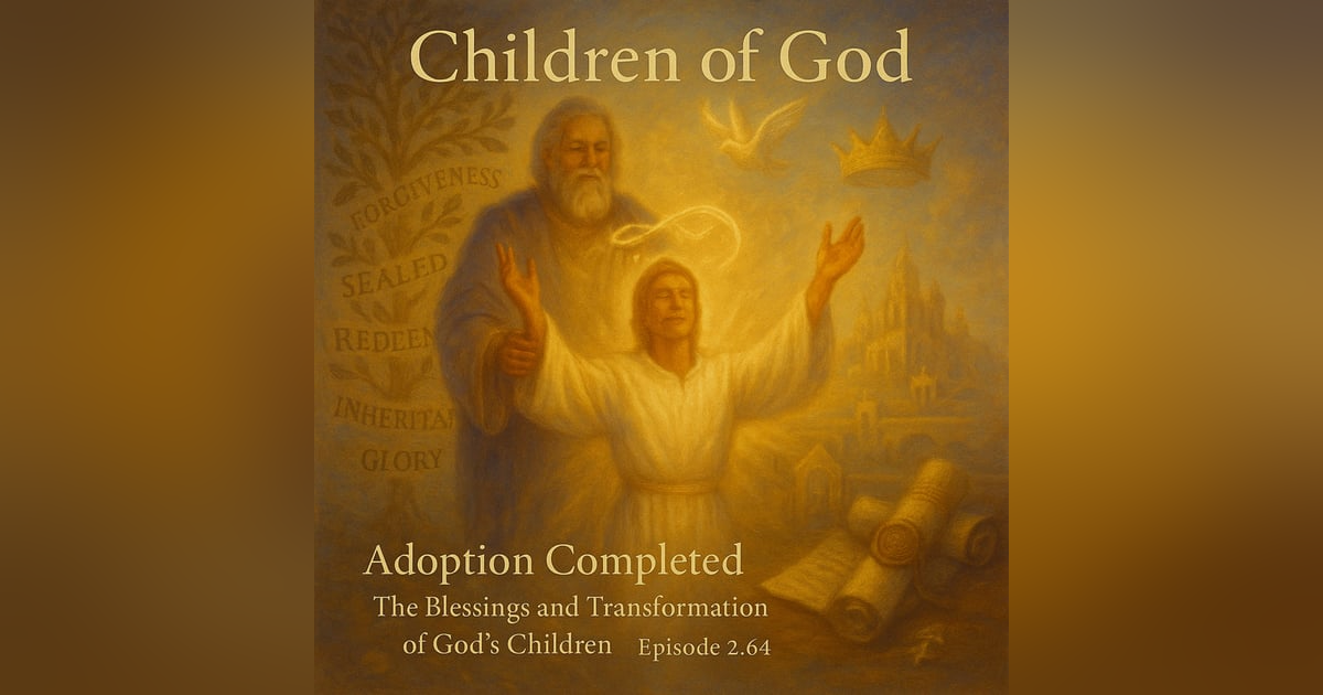 Children of God — A Biblical Theology of Adoption 5 | Adoption Completed: The Blessings and Transformation of God’s Children Children of God — A Biblical Theology of Adoption 5 | Adoption Completed: The Blessings and Transformation of God’s Children