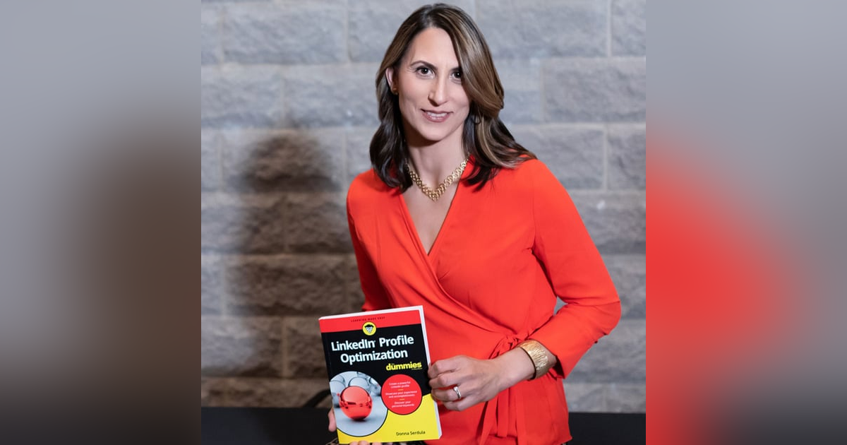 #124 Being Professional on Linkedin - Donna Serdula #124 Being Professional on Linkedin - Donna Serdula