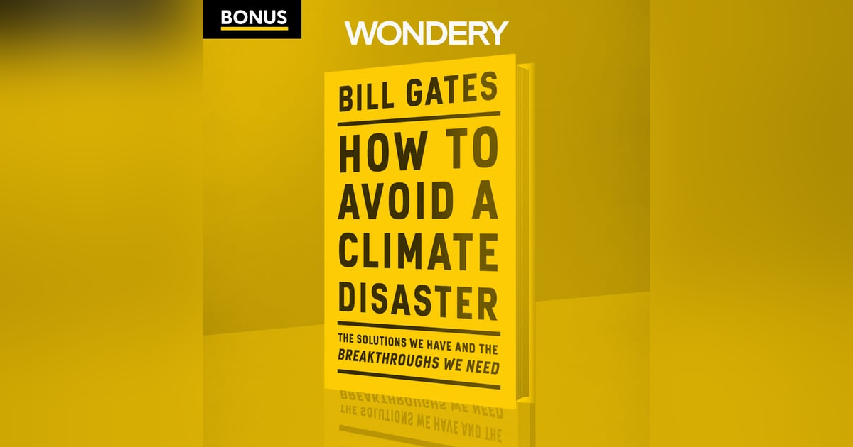 Bill Gates Book Talk Bill Gates Book Talk