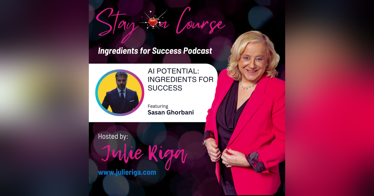 Unlocking AI Potential: Ingredients for Success with Sasan Ghorbani Unlocking AI Potential: Ingredients for Success with Sasan Ghorbani