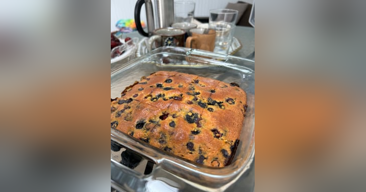 image for Blueberry Almond Flour Cake