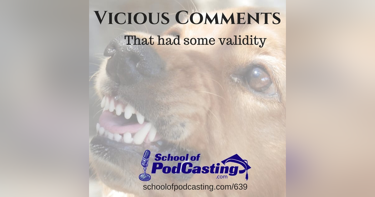 Vicious Listener Comments That Were 100% True Vicious Listener Comments That Were 100% True
