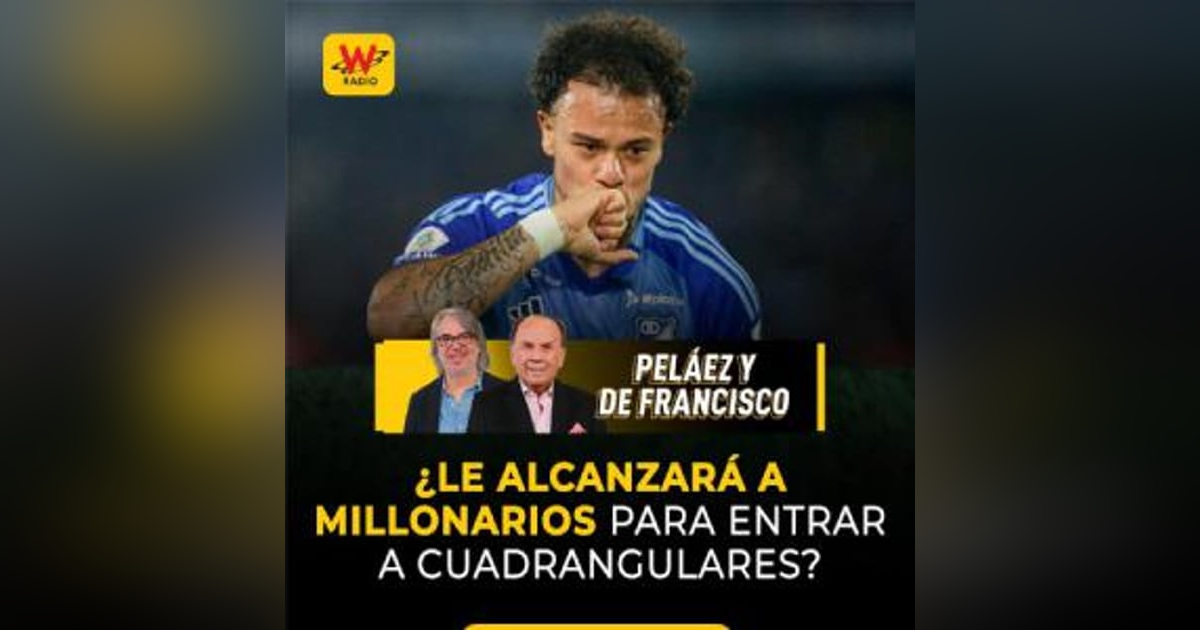 ¿Le alcanzará a Millonarios para entrar a cuadrangulares? ¿Le alcanzará a Millonarios para entrar a cuadrangulares?
