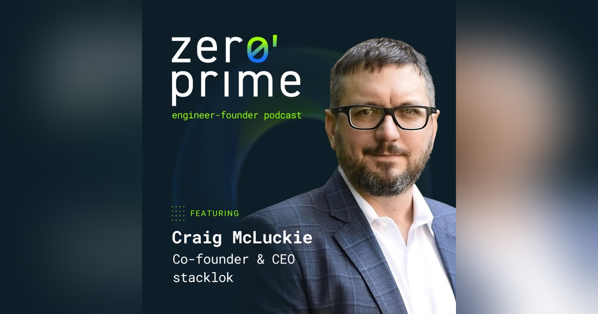 E20: Building Sustainable Businesses in the Tech Industry with Craig McLuckie E20: Building Sustainable Businesses in the Tech Industry with Craig McLuckie