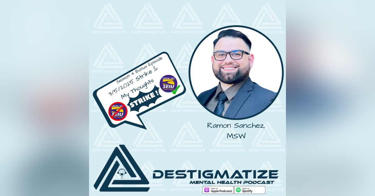 Season 4: Bonus! 3/5/25 Strike & My Thoughts (Ep. 45) Season 4: Bonus! 3/5/25 Strike & My Thoughts (Ep. 45)