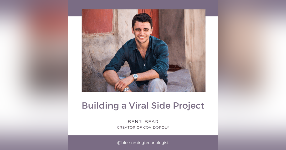4. Building a Viral Side Project with Benji Bear 4. Building a Viral Side Project with Benji Bear