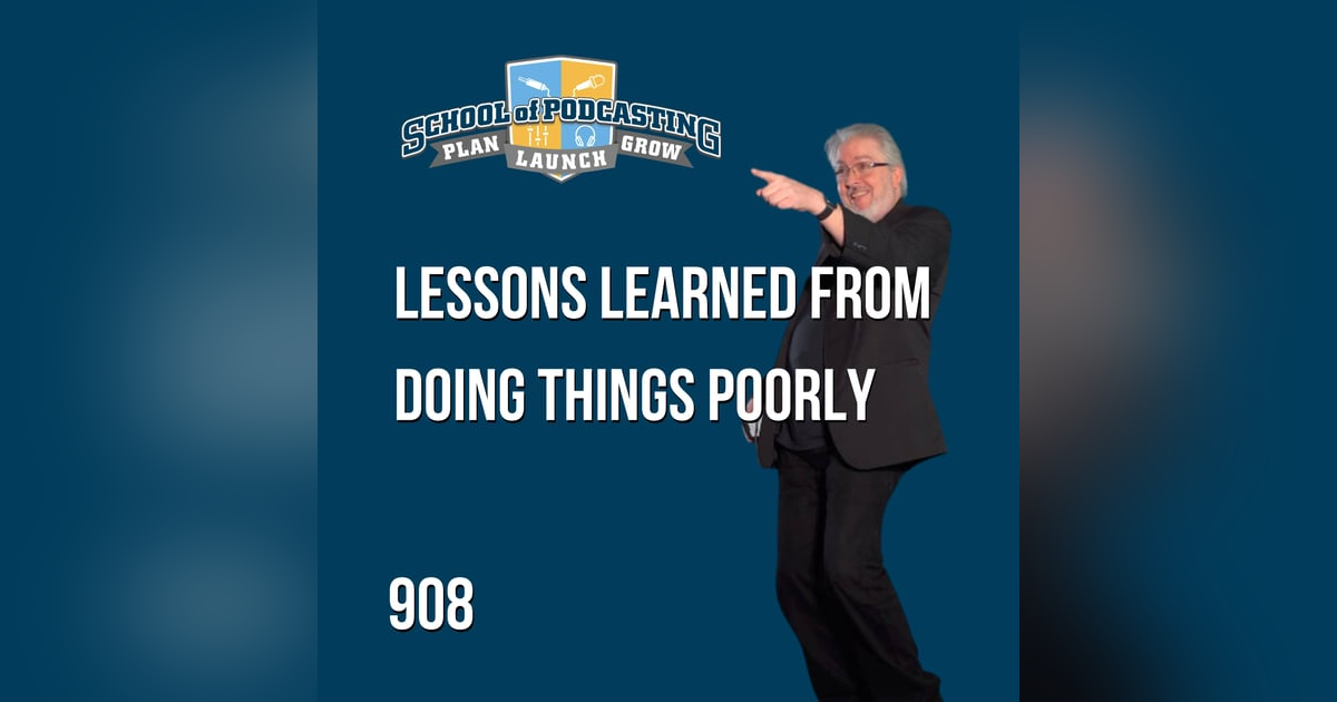 Pushing Boundaries: Lessons Learned from Doing Things Poorly as a Podcaster Pushing Boundaries: Lessons Learned from Doing Things Poorly as a Podcaster
