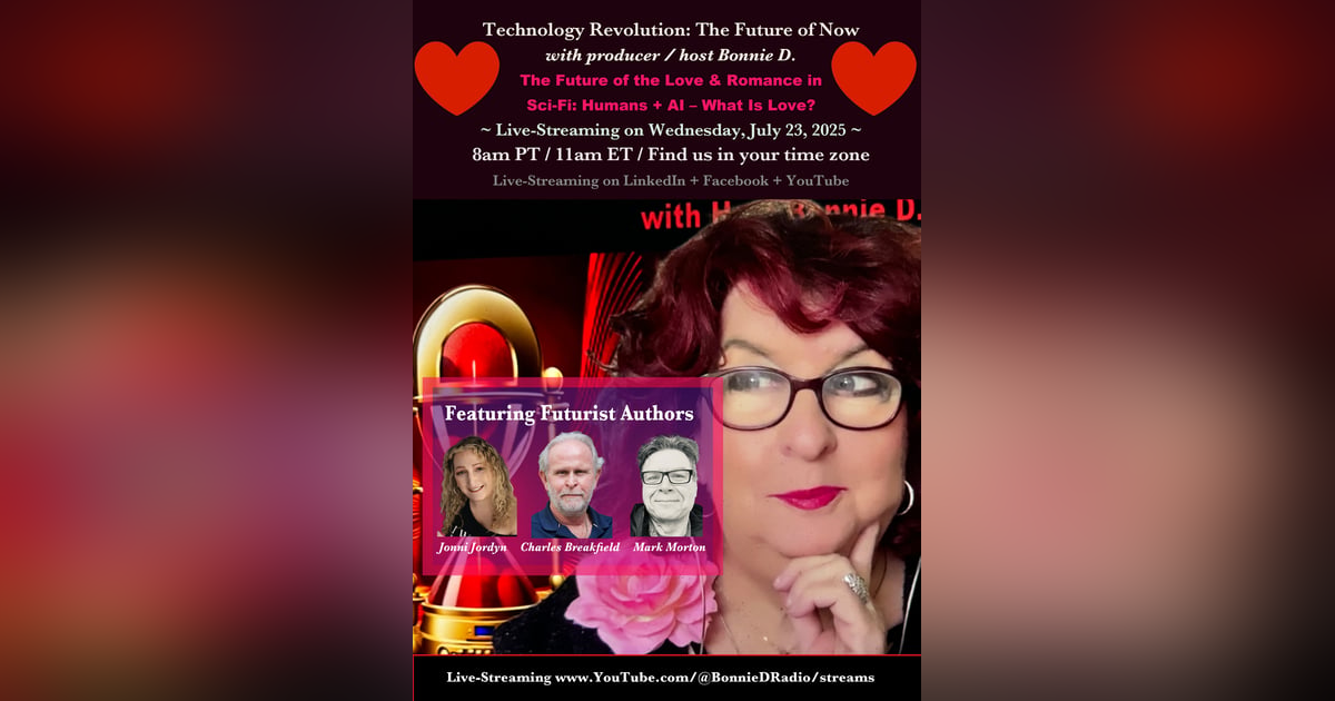 Technology Revolution: The Future of SciFi Romance + AI: Humans + Bots In Love? Technology Revolution: The Future of SciFi Romance + AI: Humans + Bots In Love?
