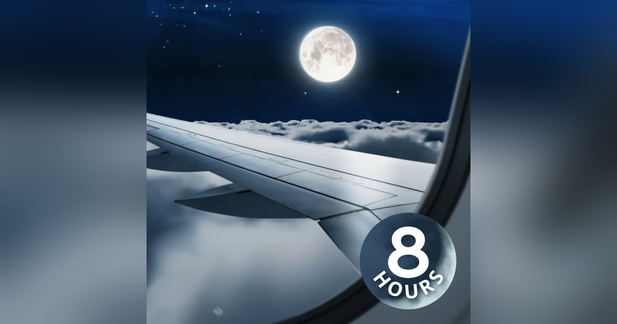 8 Hours Airplane White Noise for Sleeping | Fall Asleep on this Overnight Flight! 8 Hours Airplane White Noise for Sleeping | Fall Asleep on this Overnight Flight!