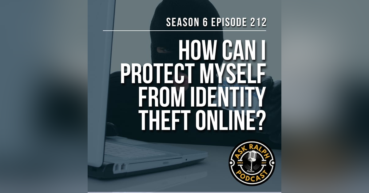 How can I protect myself from identity theft online? How can I protect myself from identity theft online?