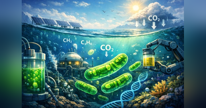 image for Engineering Microbes for Climate Solutions: A Sustainable Future