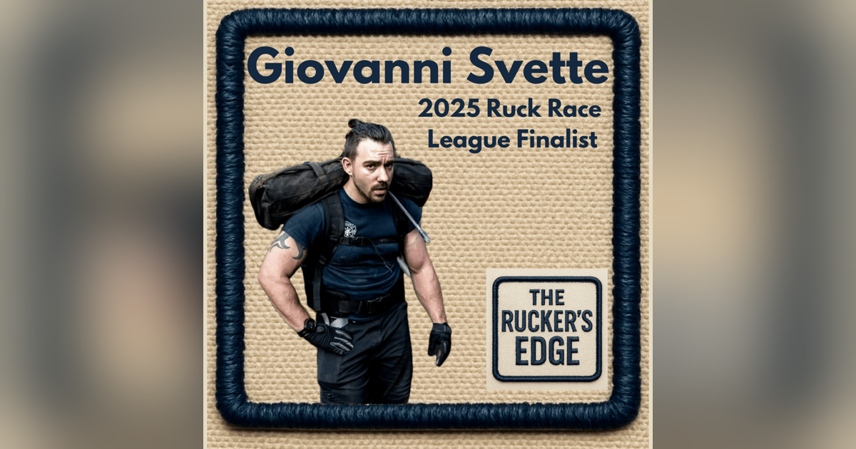 Giovanni Svette: From CrossFit to Ruck Race League Finalist Giovanni Svette: From CrossFit to Ruck Race League Finalist