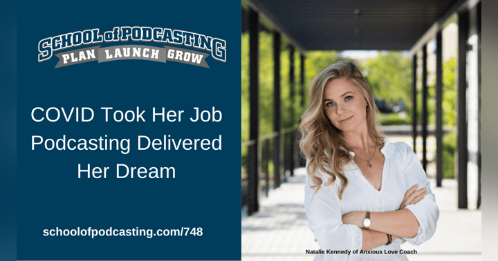 image for Natalie Kennedy the Anxious Love Coach Lost Everything and Podcasting Gave it Back