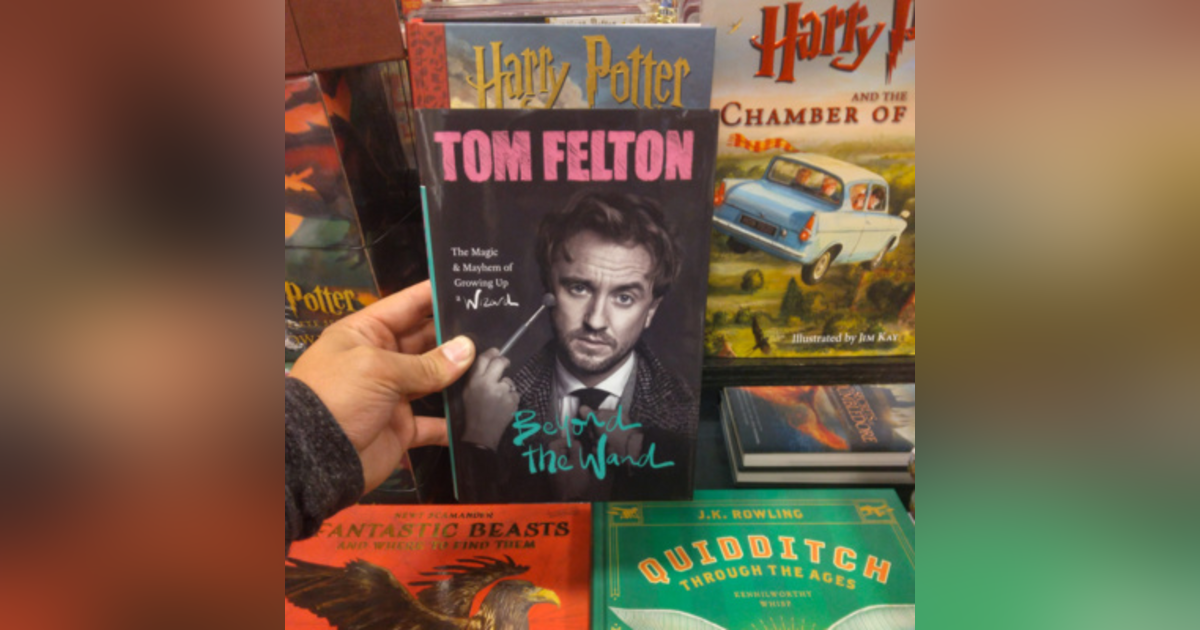 15. Beyond The Wand by Tom Felton (Draco Malfoy) Book Review 15. Beyond The Wand by Tom Felton (Draco Malfoy) Book Review