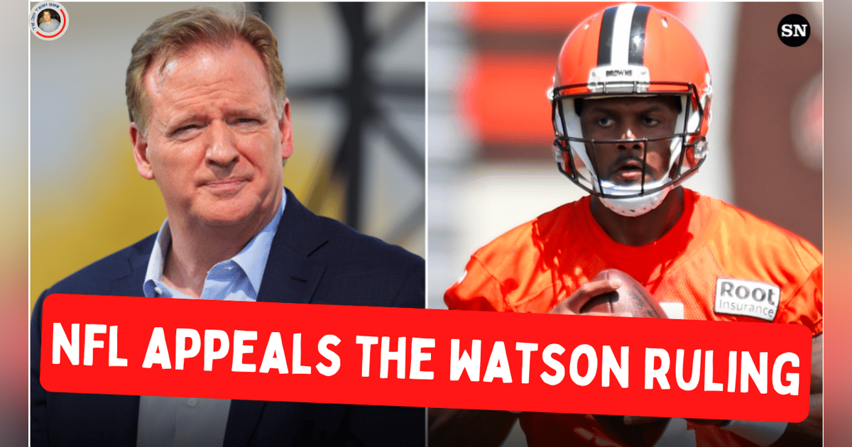 The NFL Appeals the Deshaun Watson 6-Game Suspension The NFL Appeals the Deshaun Watson 6-Game Suspension
