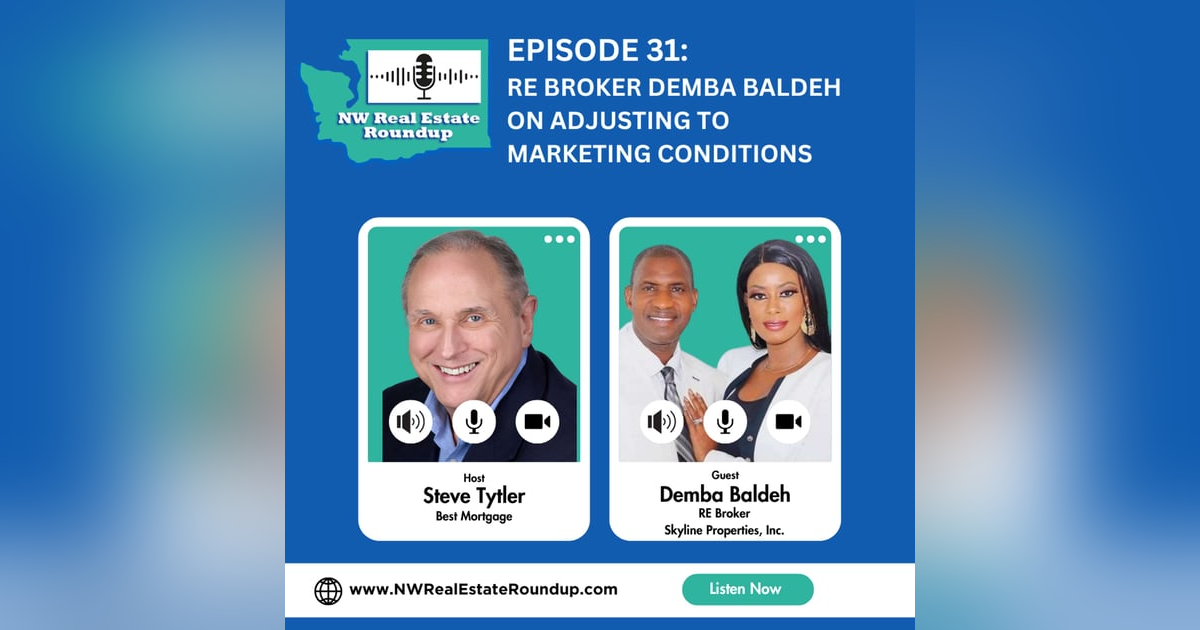 Episode 31: RE Broker Demba Baldeh on Adjusting to Marketing Conditions Episode 31: RE Broker Demba Baldeh on Adjusting to Marketing Conditions