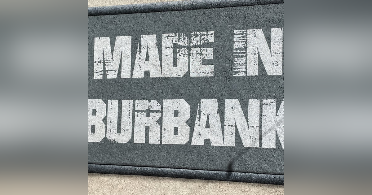 Into Burbank we go Into Burbank we go