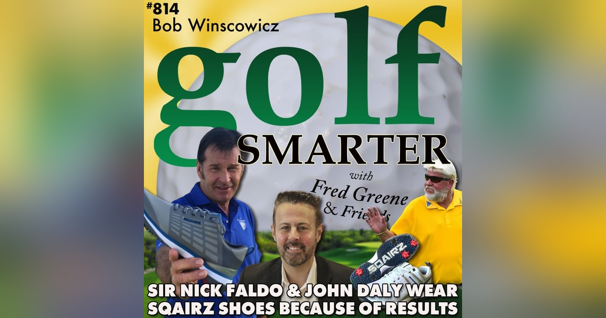 Sir Nick Faldo, John Daly, Rick Smith, Jim McLean All Wear SQAIRZ Golf Shoes Because of Results. Sir Nick Faldo, John Daly, Rick Smith, Jim McLean All Wear SQAIRZ Golf Shoes Because of Results.