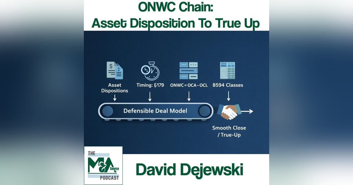 ONWC Chain From Asset Dispositions to True Up ONWC Chain From Asset Dispositions to True Up