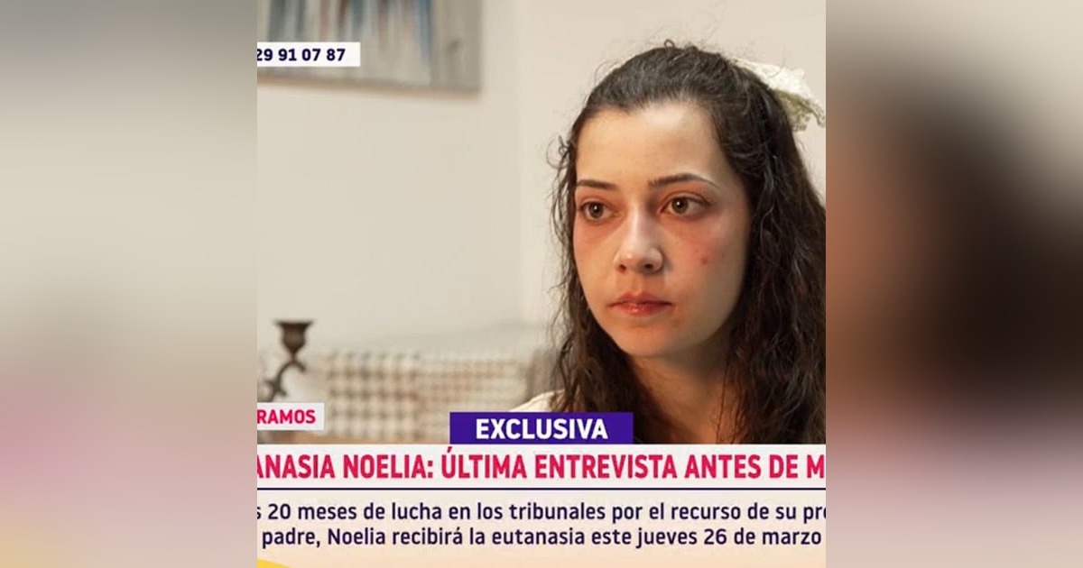 Las noticias de Herrero: Un juzgado rechaza la petición del padre de Noelia de paralizar la eutanasia de su hija Las noticias de Herrero: Un juzgado rechaza la petición del padre de Noelia de paralizar la eutanasia de su hija
