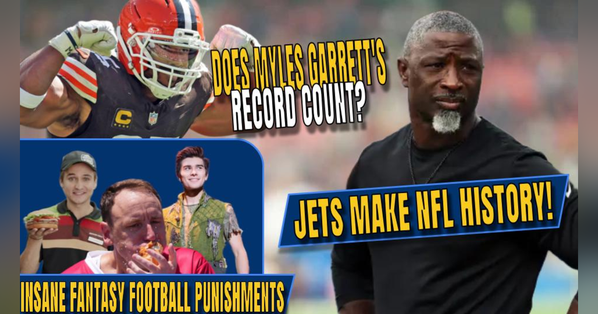 We Saw NFL History | Does Garrett’s Record Count? | Brutal Fantasy Football Punishments We Saw NFL History | Does Garrett’s Record Count? | Brutal Fantasy Football Punishments