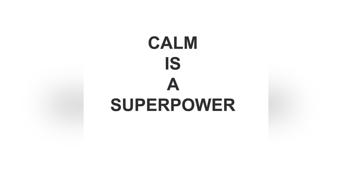 "Stoic Aikido: Calm Is a Superpower" "Stoic Aikido: Calm Is a Superpower"