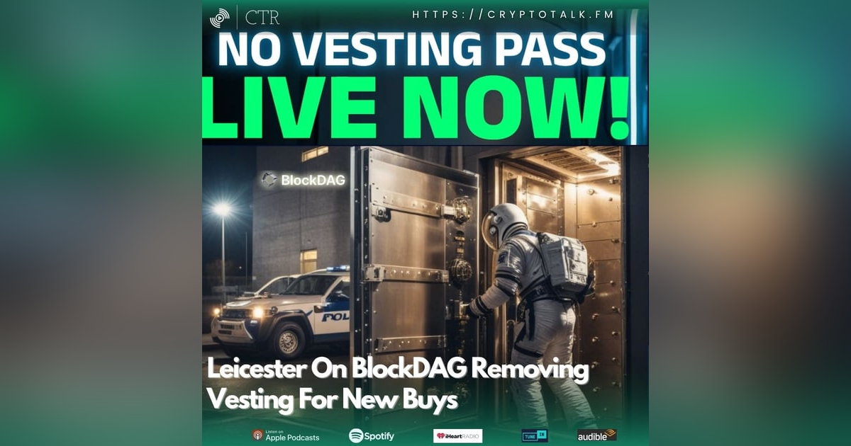 Leicester On #BlockDAG Removing Vesting For New Buys (OOC) Leicester On #BlockDAG Removing Vesting For New Buys (OOC)