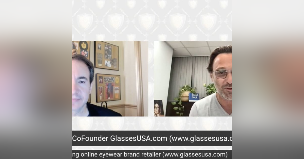 Eldad Rothman, CEO Glasses USA, Americas leading online eyewear brand retailer Eldad Rothman, CEO Glasses USA, Americas leading online eyewear brand retailer