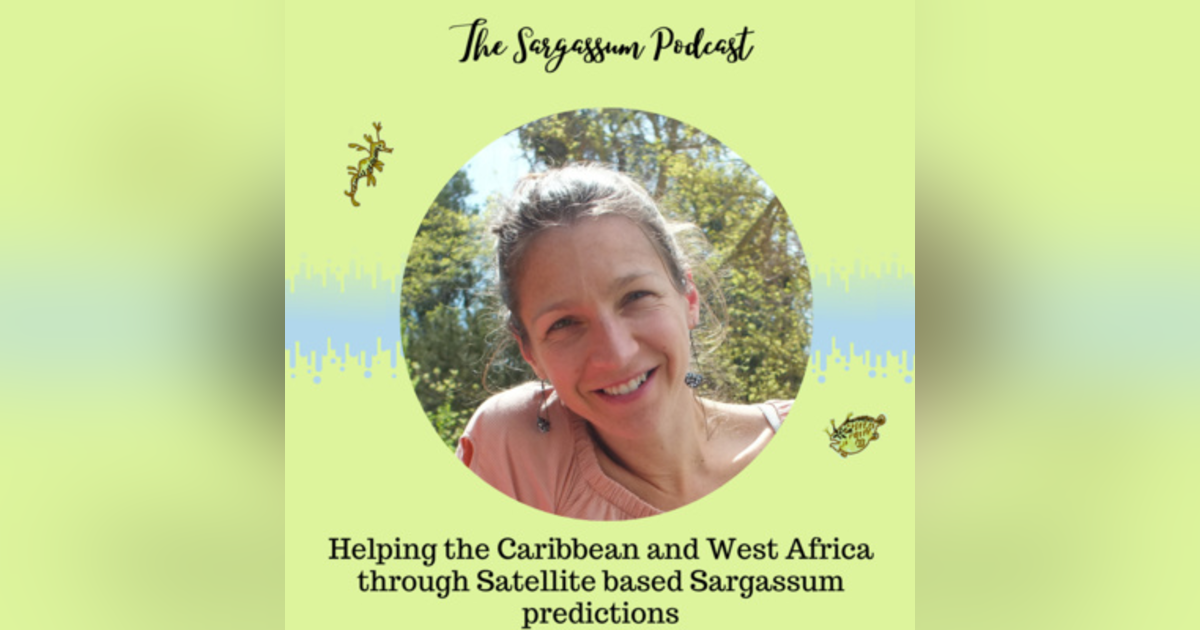Ep.21: Predicting Sargassum landings using satellites with Marion Sutton Ep.21: Predicting Sargassum landings using satellites with Marion Sutton