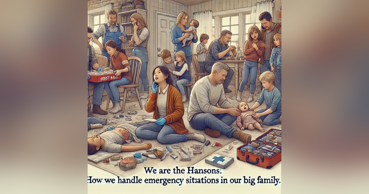 We Are The Hansons: Staying Calm in Chaos – How Our Big Family Handles Emergencies We Are The Hansons: Staying Calm in Chaos – How Our Big Family Handles Emergencies