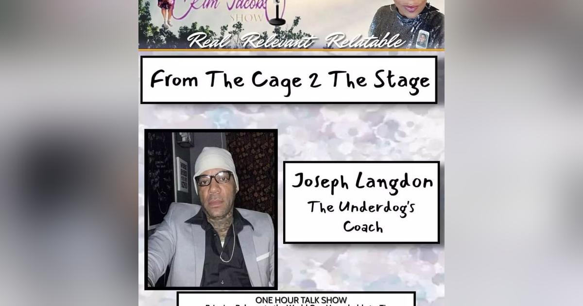 FROM THE CAGE 2 TO THE STAGE_ JOSEPH LANDON’S STORY FROM THE CAGE 2 TO THE STAGE_ JOSEPH LANDON’S STORY