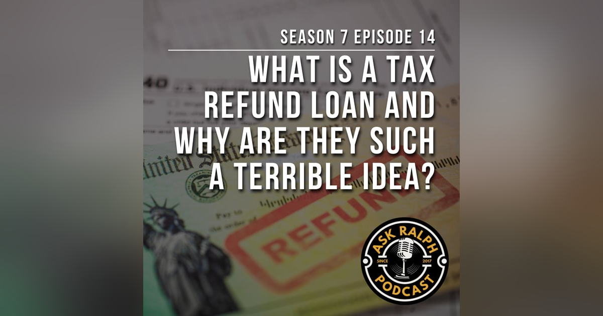 What is a tax refund loan and why are they such a terrible idea? What is a tax refund loan and why are they such a terrible idea?