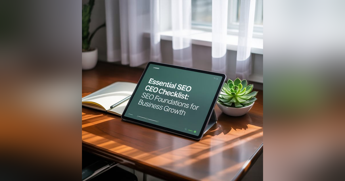 AI SEO Checklist: Key Strategies for 2025 and Beyond | Marketing Essentials with Favour Obasi-Ike AI SEO Checklist: Key Strategies for 2025 and Beyond | Marketing Essentials with Favour Obasi-Ike