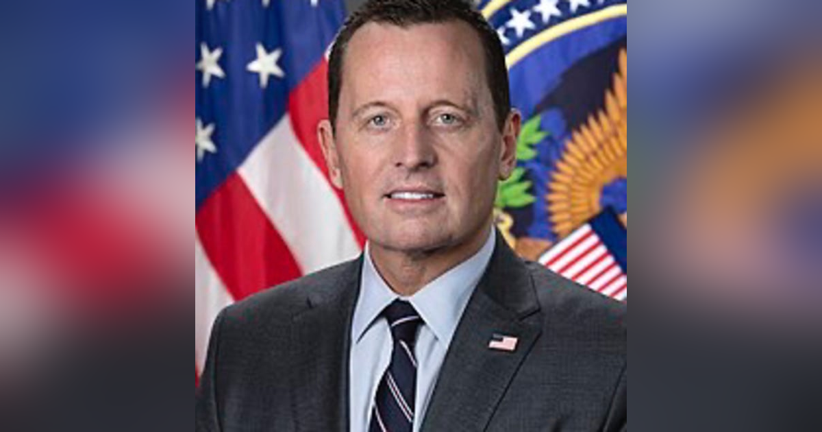 Ambassador Ric Grenell and the California Recall Ambassador Ric Grenell and the California Recall