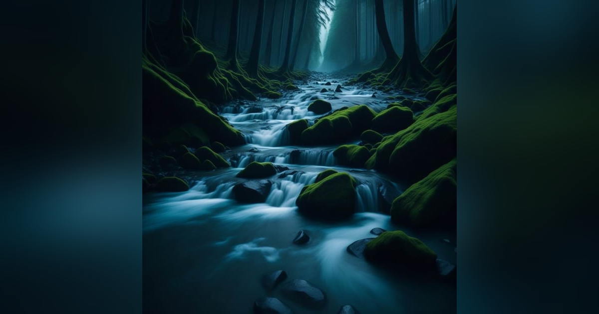 Flowing Waters  Relaxing Sleep Sounds of a Water Stream Flowing Waters  Relaxing Sleep Sounds of a Water Stream