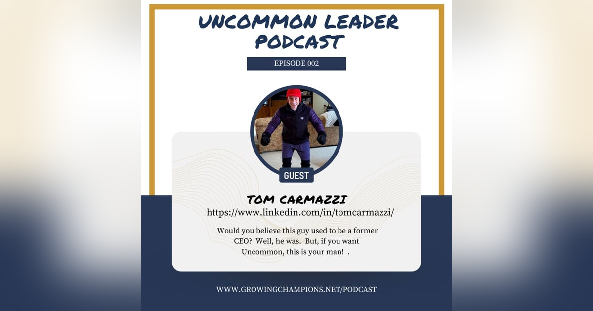 2 - Tom Carmazzi - Powerful Ways to Overcome Past Challenges 2 - Tom Carmazzi - Powerful Ways to Overcome Past Challenges