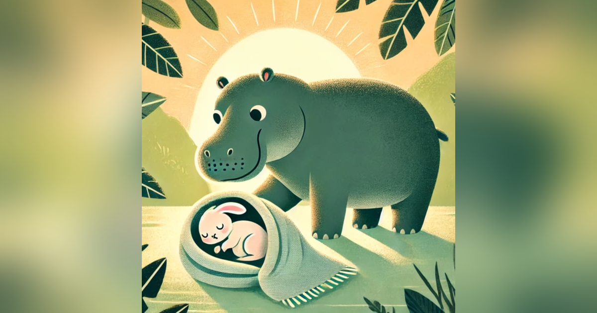 河马的毯子 - 中英双语睡前故事 - The Hippo's Blanket - Bedtime Story in Mandarin Chinese and English 河马的毯子 - 中英双语睡前故事 - The Hippo's Blanket - Bedtime Story in Mandarin Chinese and English