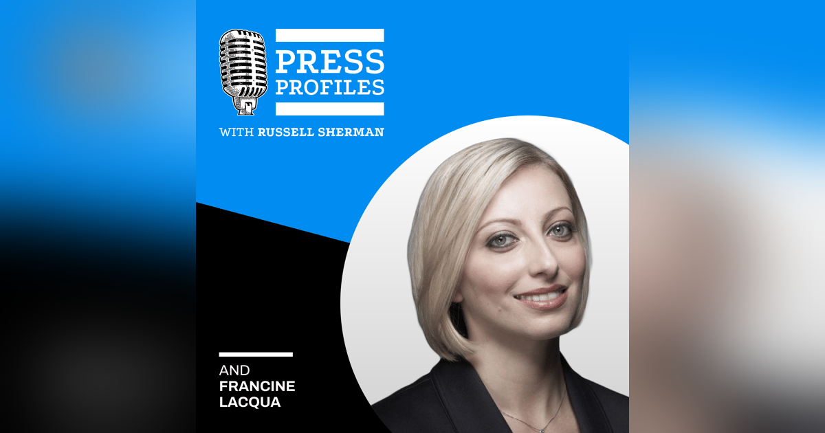 Francine Lacqua: Press Profiles is on location in London with Bloomberg’s ubiquitous anchor. Francine Lacqua: Press Profiles is on location in London with Bloomberg’s ubiquitous anchor.