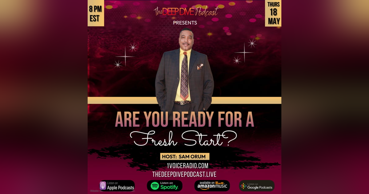 Are you ready for a fresh start? Are you ready for a fresh start?