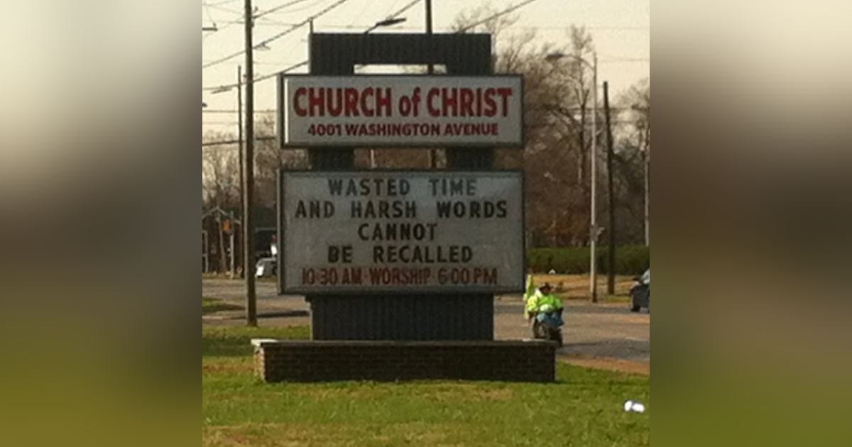 Ep 75: Wasted Time and Harsh Words Ep 75: Wasted Time and Harsh Words