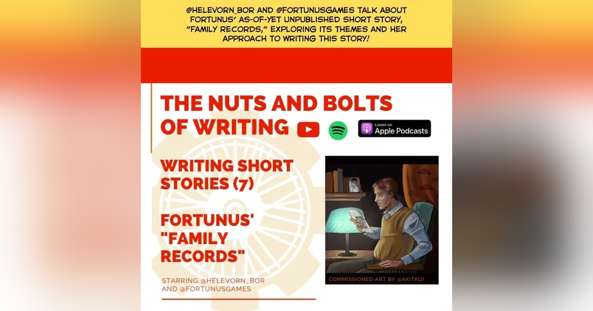 EP 42: Writing Short Stories (7) - "Family Records" by Fortunus Games EP 42: Writing Short Stories (7) - "Family Records" by Fortunus Games