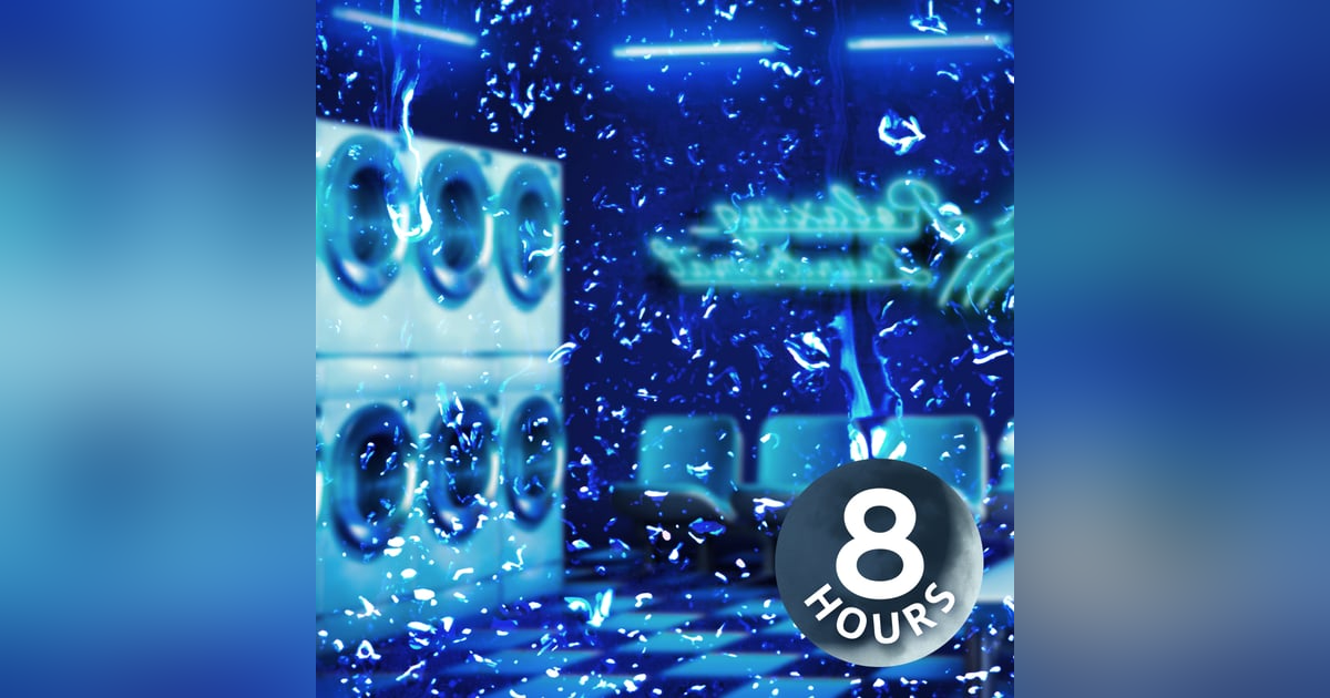 Rainy Night at the Laundromat | Rain Sounds for Sleeping & Washer White Noise 8 Hours Rainy Night at the Laundromat | Rain Sounds for Sleeping & Washer White Noise 8 Hours