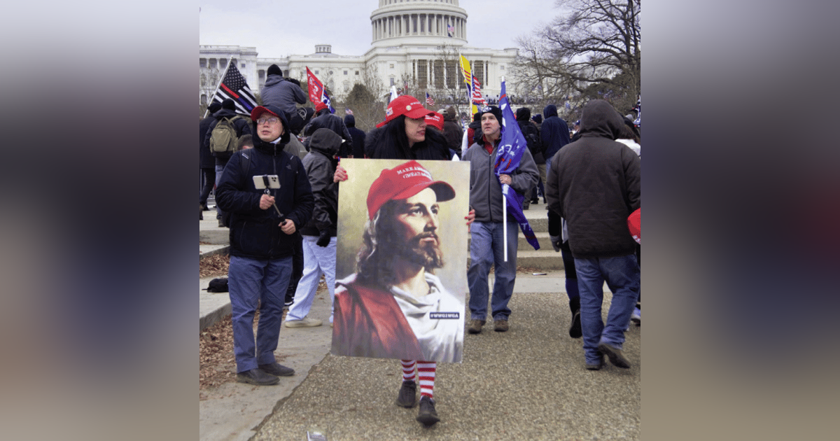 Welcoming the Stranger vs. MAGA Jesus Welcoming the Stranger vs. MAGA Jesus