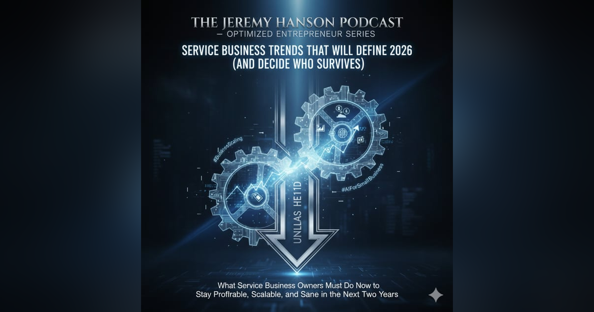 Service Business Trends That Will Define 2026 (And Decide Who Survives) | The Jeremy Hanson Podcast Service Business Trends That Will Define 2026 (And Decide Who Survives) | The Jeremy Hanson Podcast