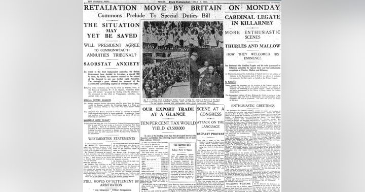 image for Outbreak of the Economic War: June 30, 1932