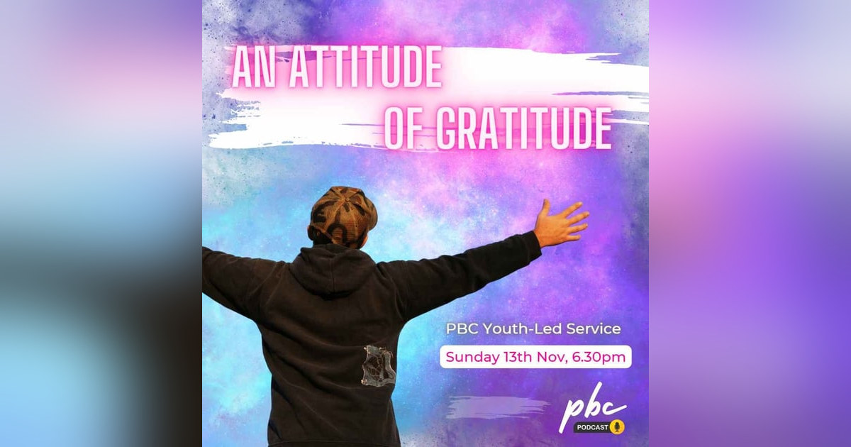 Youth-Led Service: Attitude of Gratitude Youth-Led Service: Attitude of Gratitude