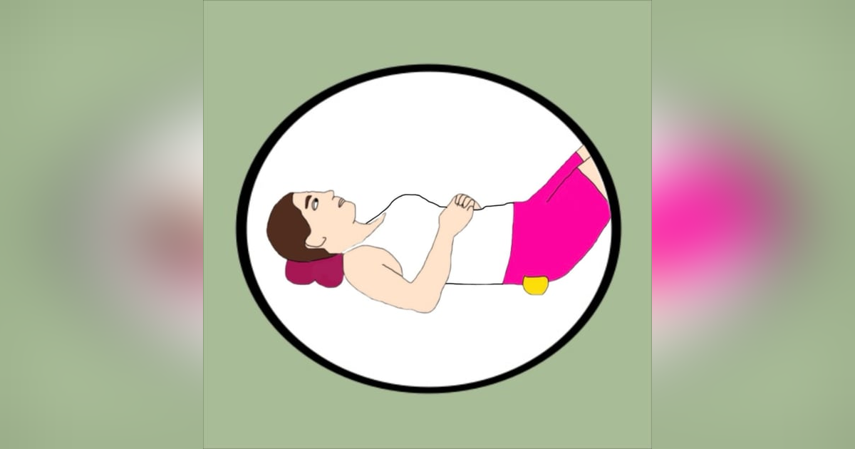 Releasing the glutes! Releasing the glutes!