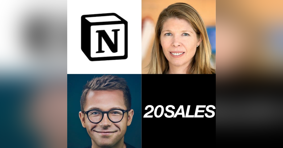 20 Sales: Notion's CRO Olivia Nottebohm on How To Build Great Operations at Your Company, How To Use The Trust Equation in Hiring, How To Do Referencing Most Effectively and Whether To Fill Seats or Wait for the Perfect Hire? 20 Sales: Notion's CRO Olivia Nottebohm on How To Build Great Operations at Your Company, How To Use The Trust Equation in Hiring, How To Do Referencing Most Effectively and Whether To Fill Seats or Wait for the Perfect Hire?